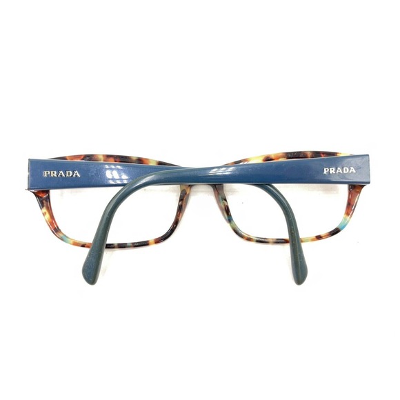 Prada VPR 18O NAG-1O1 Tortoise Brown Blue Green Eyeglasses Frames 54-18 135 - Picture 11 of 12